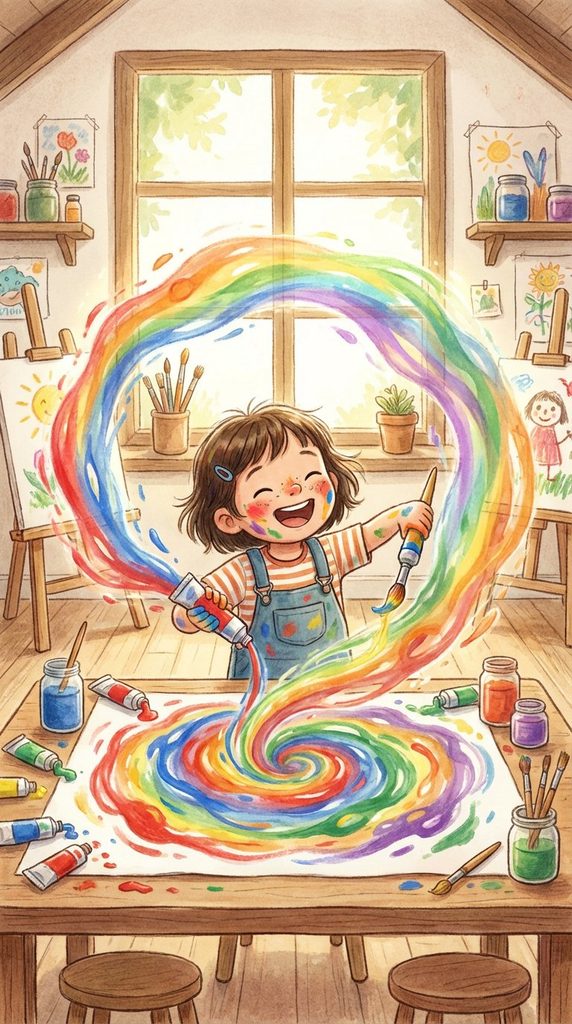 颜色为什么会混出新颜色