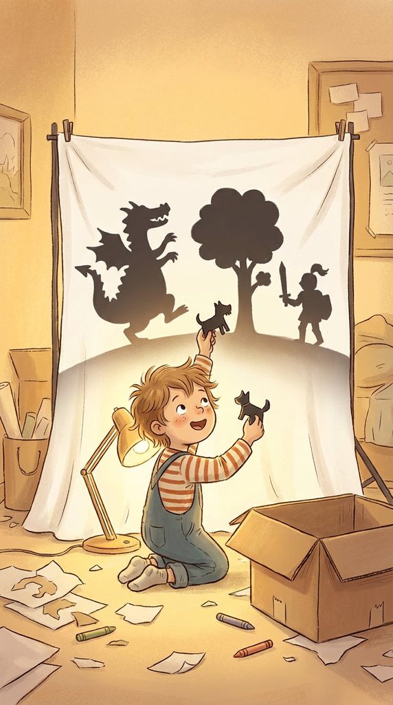 影子戏是怎么做出来的