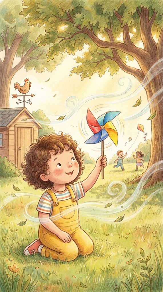 小风车为什么会转